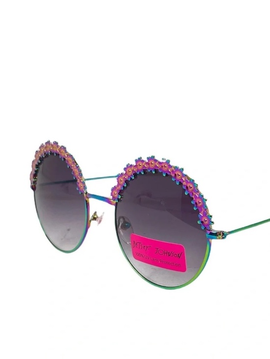 Betsey Johnson Flowerchild Sunglasses in Multicolor main image 4